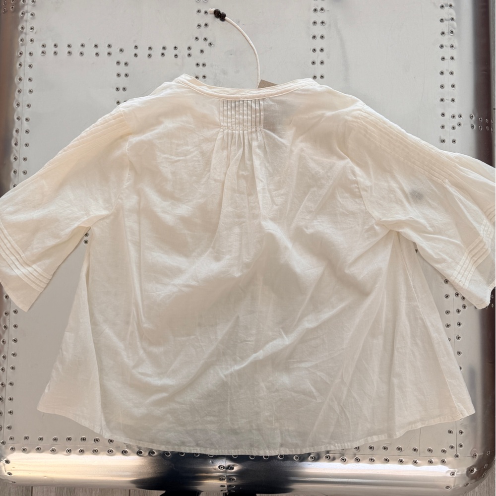 Madewell White Peasant Blouse - Picture 2 of 2